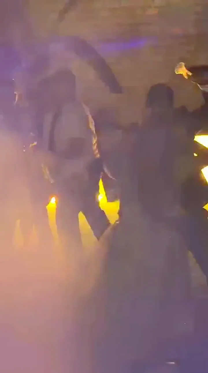 Quinceañero en jardín: DJ, luces, humo y hora loca